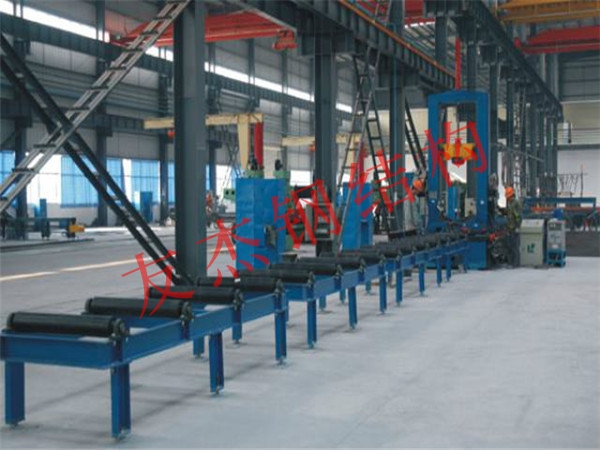 H型鋼中間點焊組立機